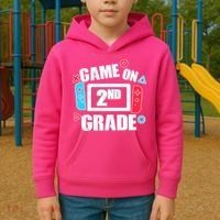 Funny Game On 2nd Second Grade Kids Hoodie thumb 2
