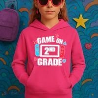 Funny Game On 2nd Second Grade Kids Hoodie thumb 3