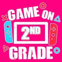 Funny Game On 2nd Second Grade Kids T-Shirt thumb 4