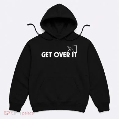 Funny Get Over It Pole Vault Hoodie