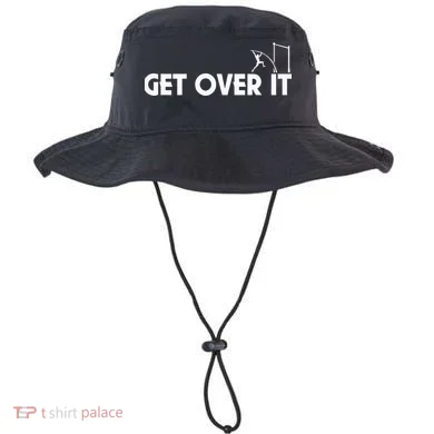 Funny Get Over It Pole Vault Bucket Hat