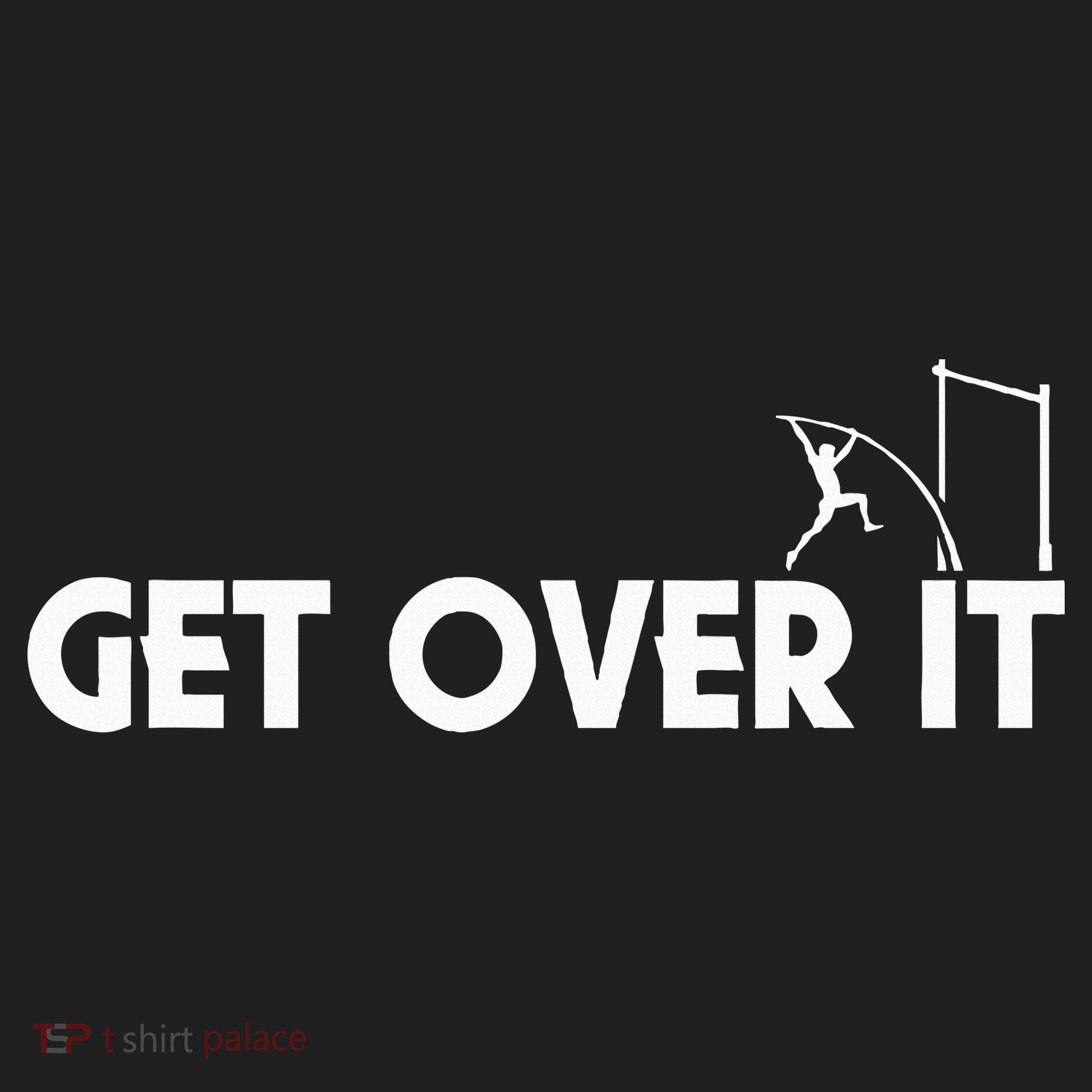 Funny Get Over It Pole Vault Tumbler
