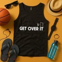 Funny Get Over It Pole Vault Tank Top thumb 4