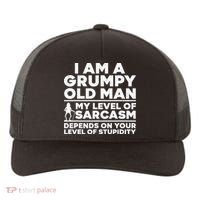 Funny Grumpy Old Man Art For Dad Grandpa Old People Yupoong Adult 5-Panel Trucker Hat thumb 0