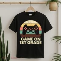 Funny Game On 1st Grade Vintage Back To School T-Shirt thumb 2