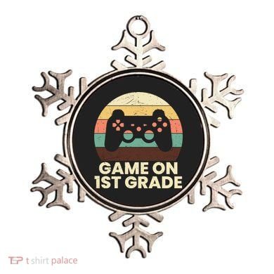 Funny Game On 1st Grade Vintage Back To School Ornament