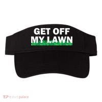 Funny Get Off My Lawn Quote Landscaping Gardening Visor thumb 0