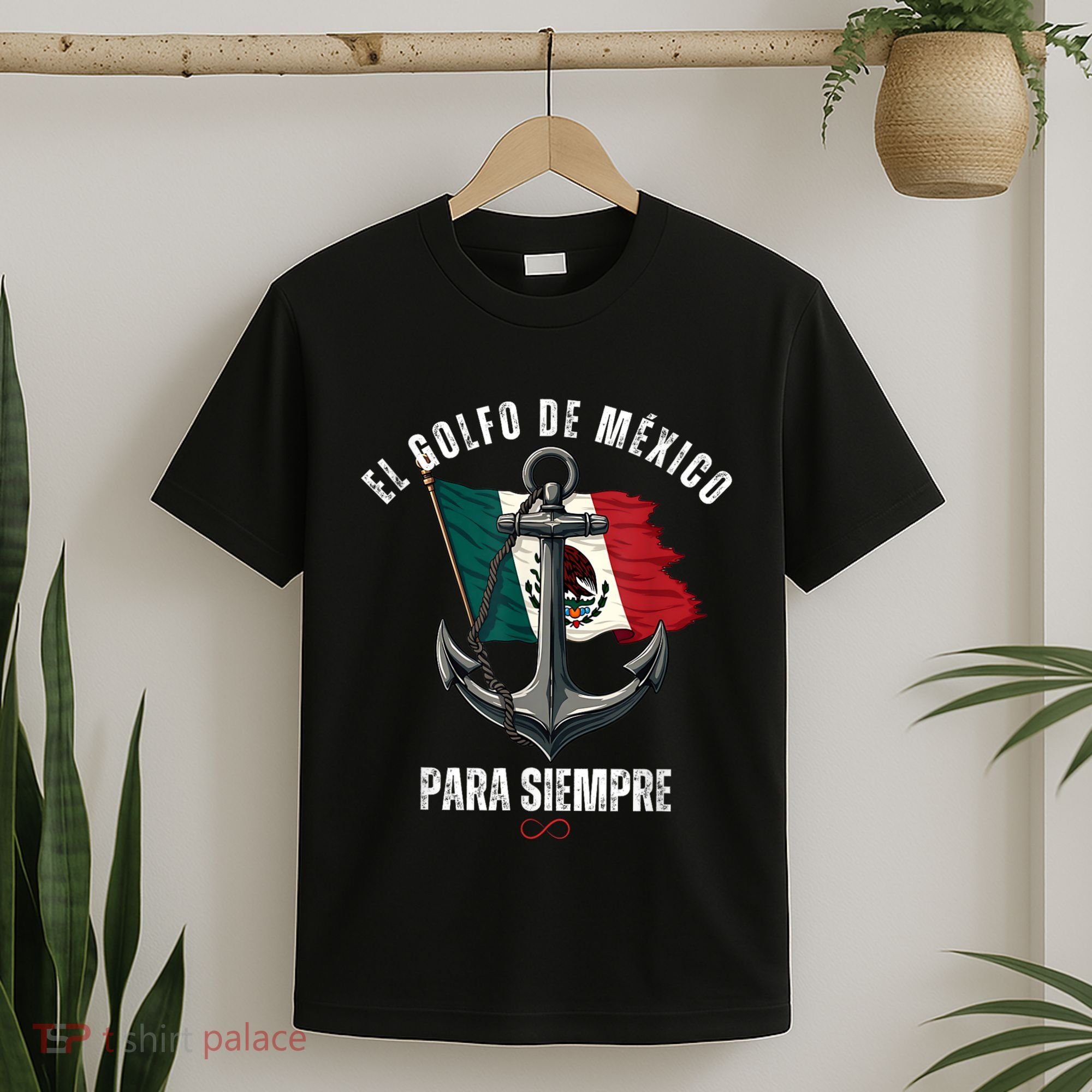 Forever Gulf Of Mexico Falg 1550 Liberal El Golfo De Mexico T-Shirt