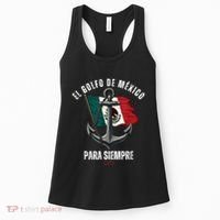 Forever Gulf Of Mexico Falg 1550 Liberal El Golfo De Mexico Women's Tank Top thumb 0