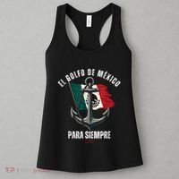 Forever Gulf Of Mexico Falg 1550 Liberal El Golfo De Mexico Women's Tank Top thumb 3