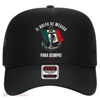 Forever Gulf Of Mexico Falg 1550 Liberal El Golfo De Mexico Hat thumb 0