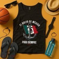 Forever Gulf Of Mexico Falg 1550 Liberal El Golfo De Mexico Tank Top thumb 4