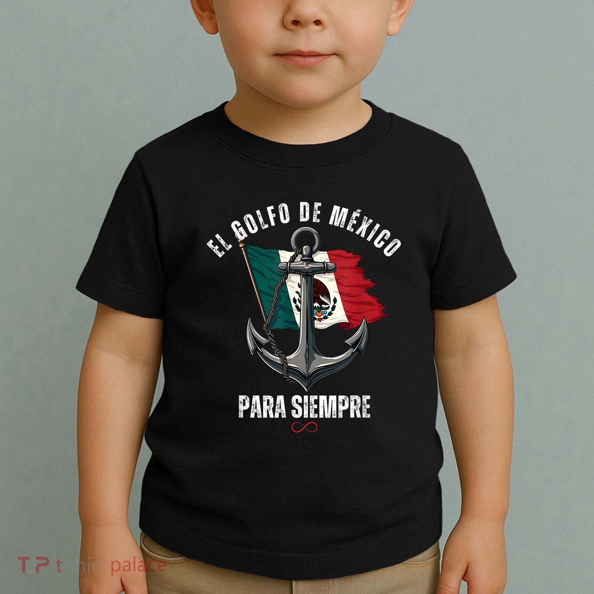 Forever Gulf Of Mexico Falg 1550 Liberal El Golfo De Mexico Toddler T-Shirt