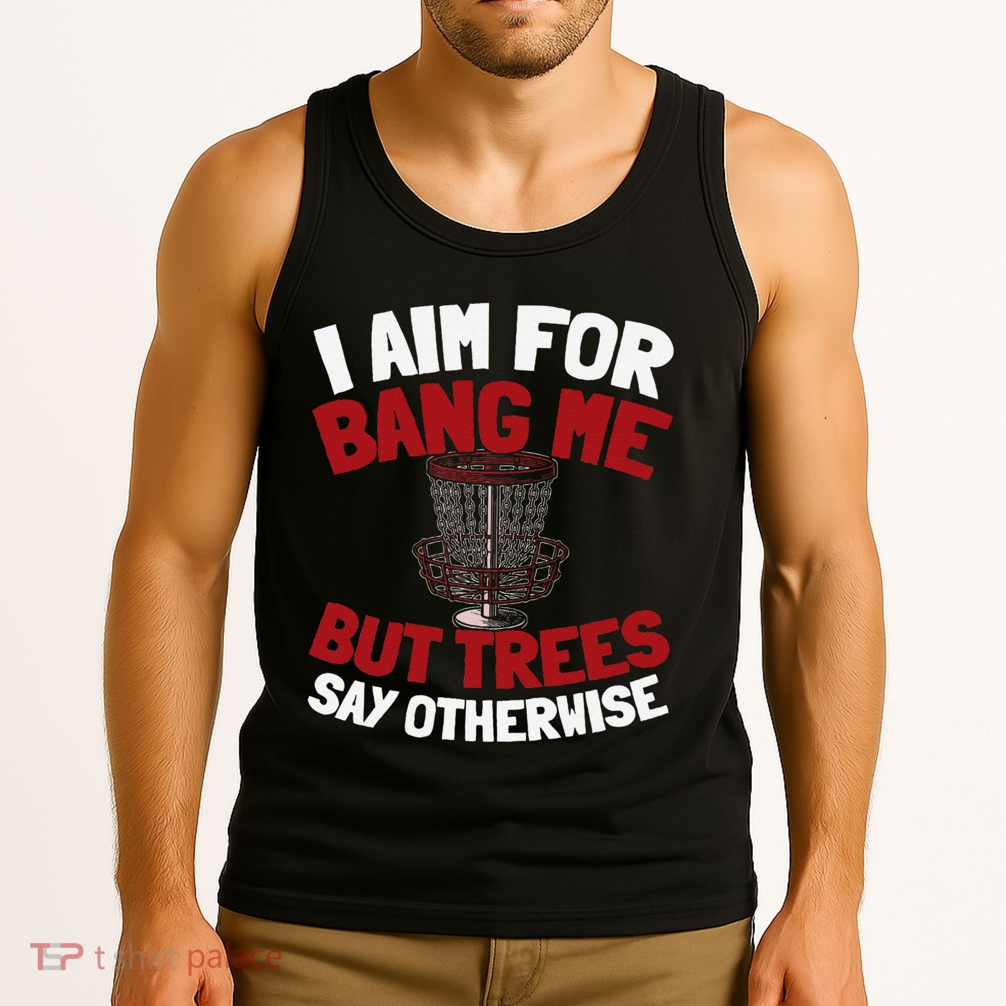 Frisbee Golf Outdoor Sport Disc Golf Tank Top