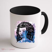 Feminist Girl Power Quote Coffee Mug thumb 1