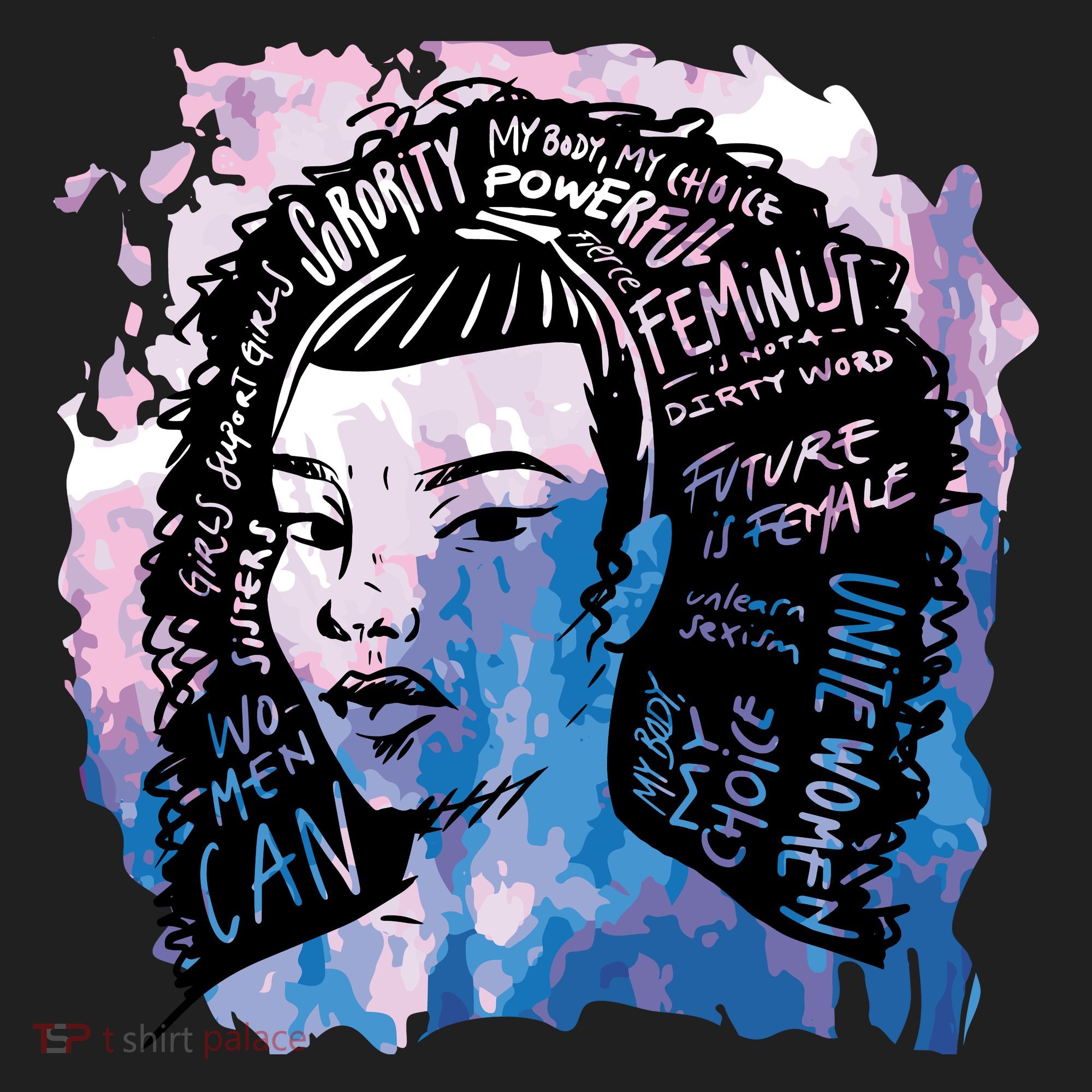 Feminist Girl Power Quote Beanie