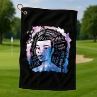 Feminist Girl Power Quote Golf Towel thumb 1