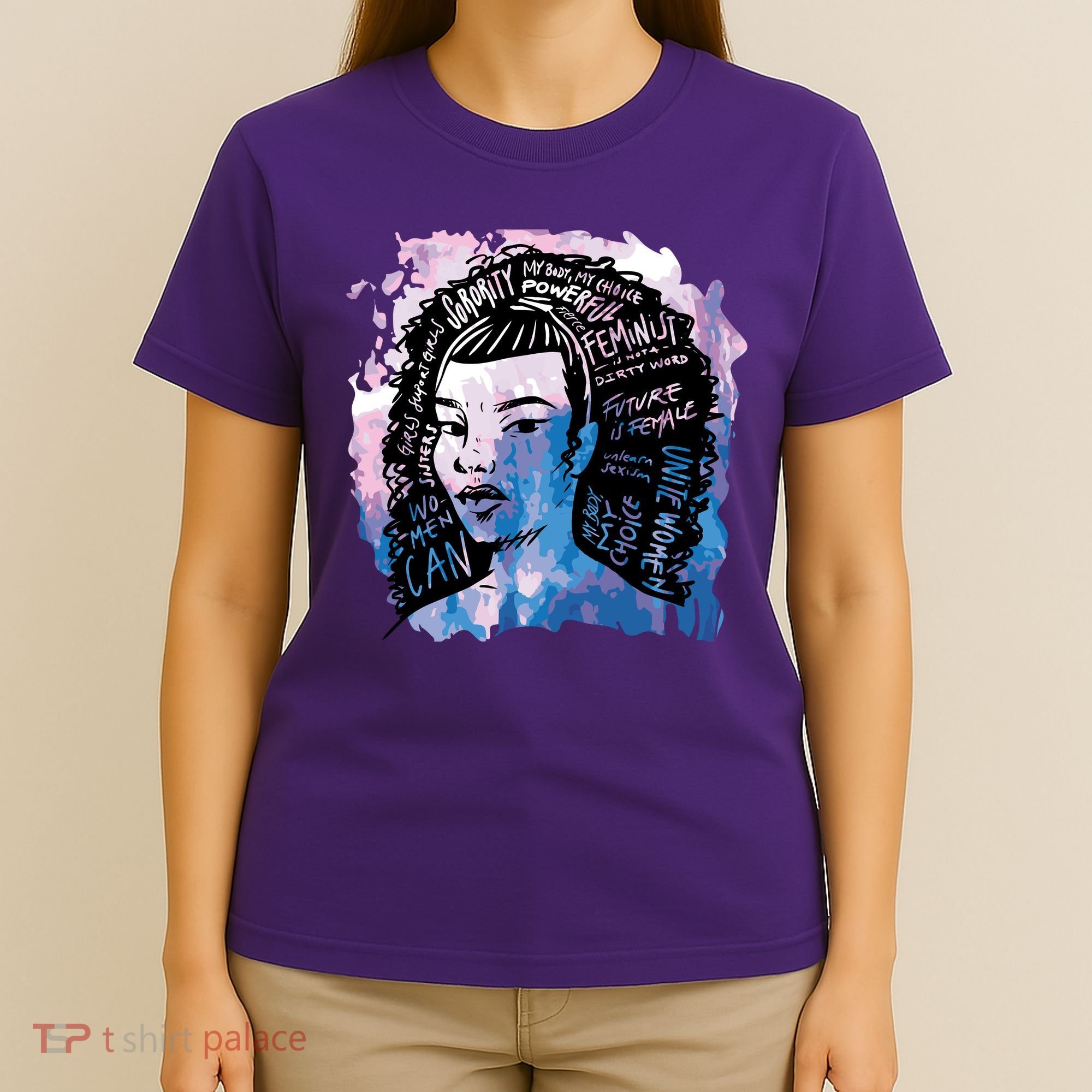 Feminist Girl Power Quote T-Shirt