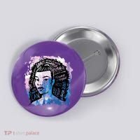 Feminist Girl Power Quote Button thumb 0