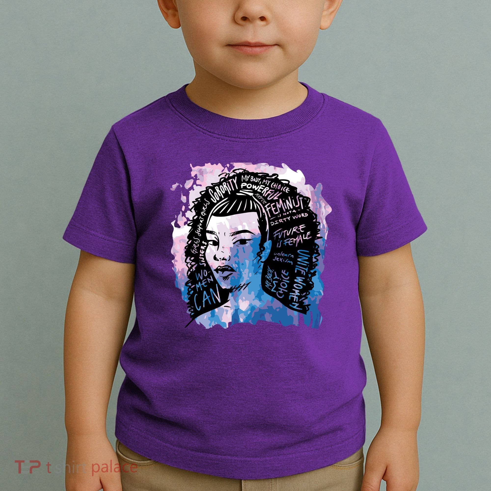 Feminist Girl Power Quote Toddler T-Shirt