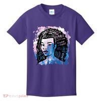 Feminist Girl Power Quote Kids T-Shirt thumb 0