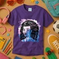 Feminist Girl Power Quote Kids T-Shirt thumb 3