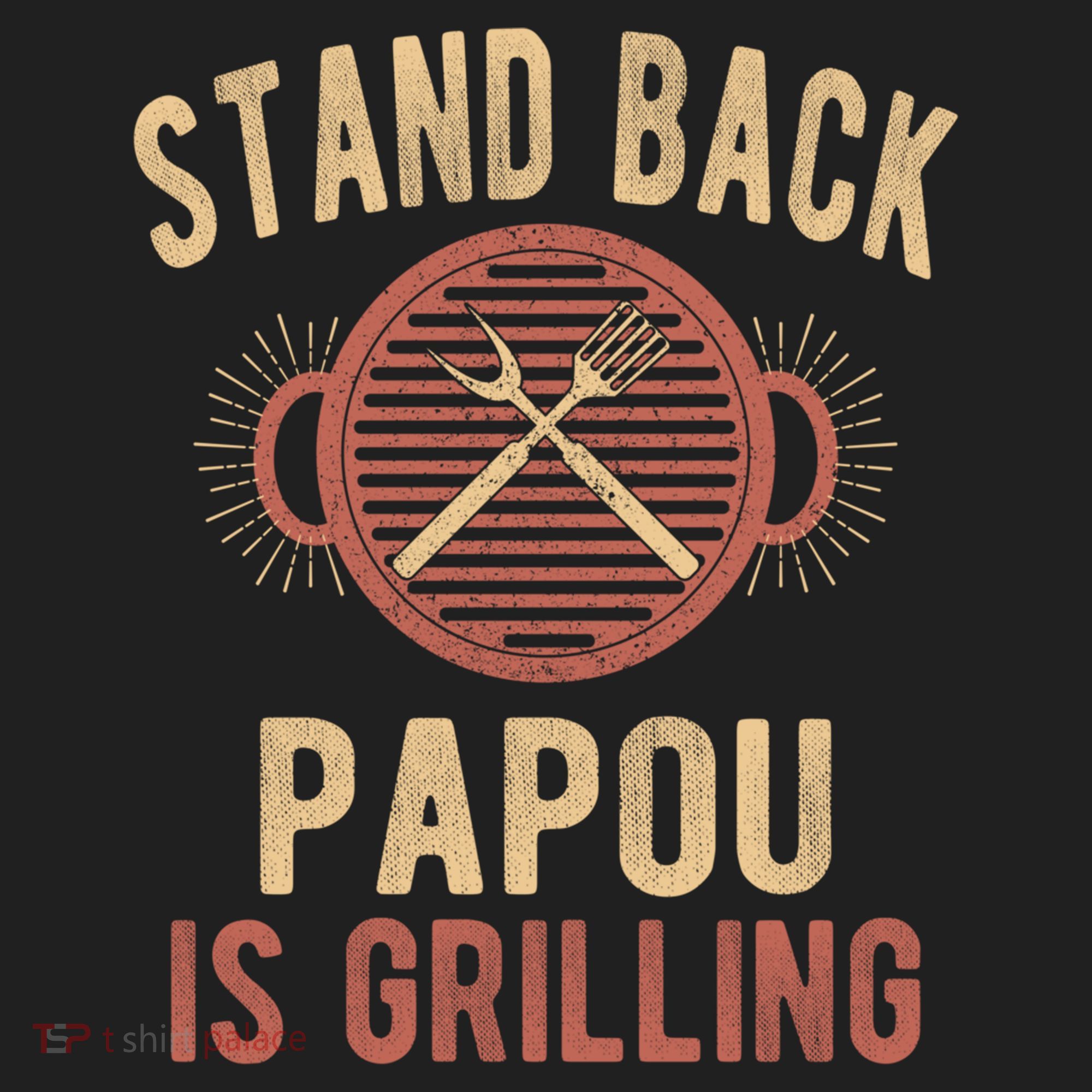 Funny Grilling Papou Bbq Papou Grandpa Cool Gift Women's Sweatshirt