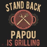 Funny Grilling Papou Bbq Papou Grandpa Cool Gift Beanie thumb 2