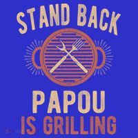 Funny Grilling Papou Bbq Papou Grandpa Cool Gift Sweatshirt thumb 3