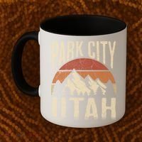 Funny Gift Park City Utah Nature Hiking Coffee Mug thumb 2