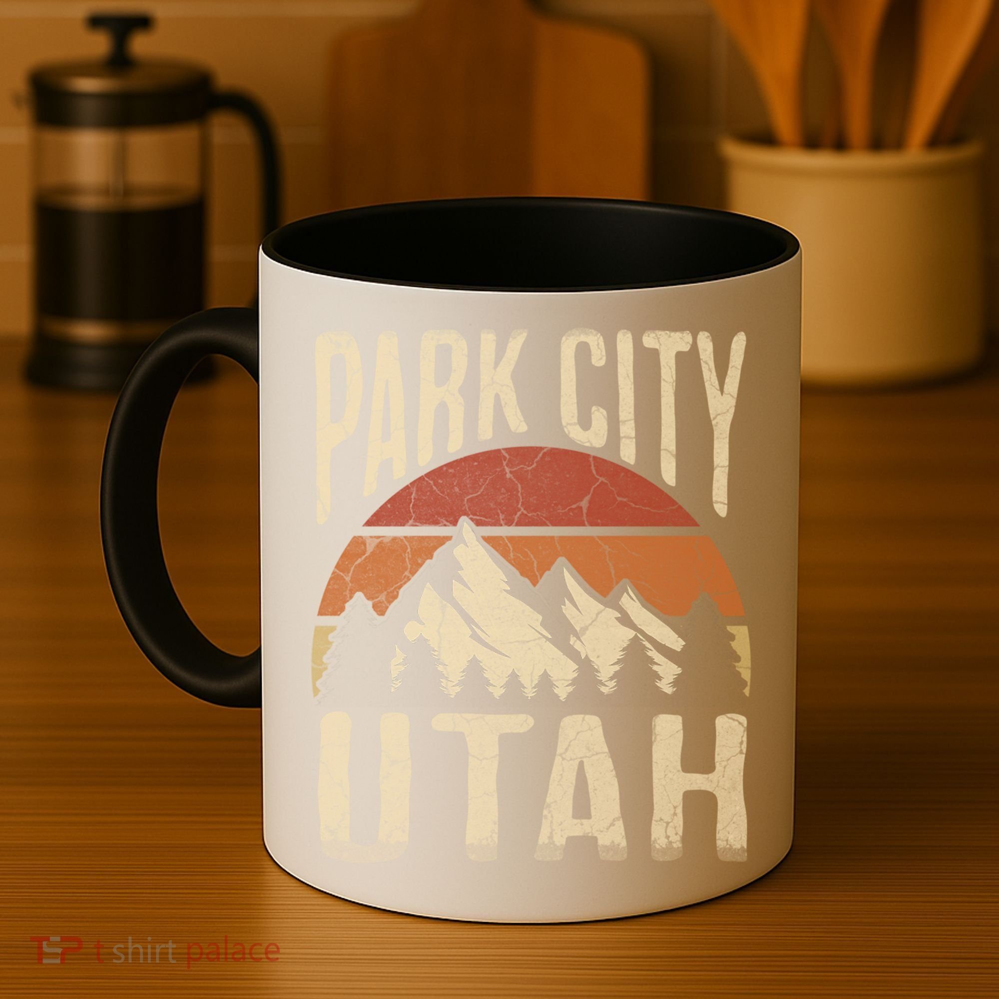 Funny Gift Park City Utah Nature Hiking Coffee Mug