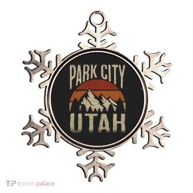Funny Gift Park City Utah Nature Hiking Ornament