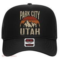 Funny Gift Park City Utah Nature Hiking Hat thumb 0