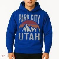 Funny Gift Park City Utah Nature Hiking Hoodie thumb 2