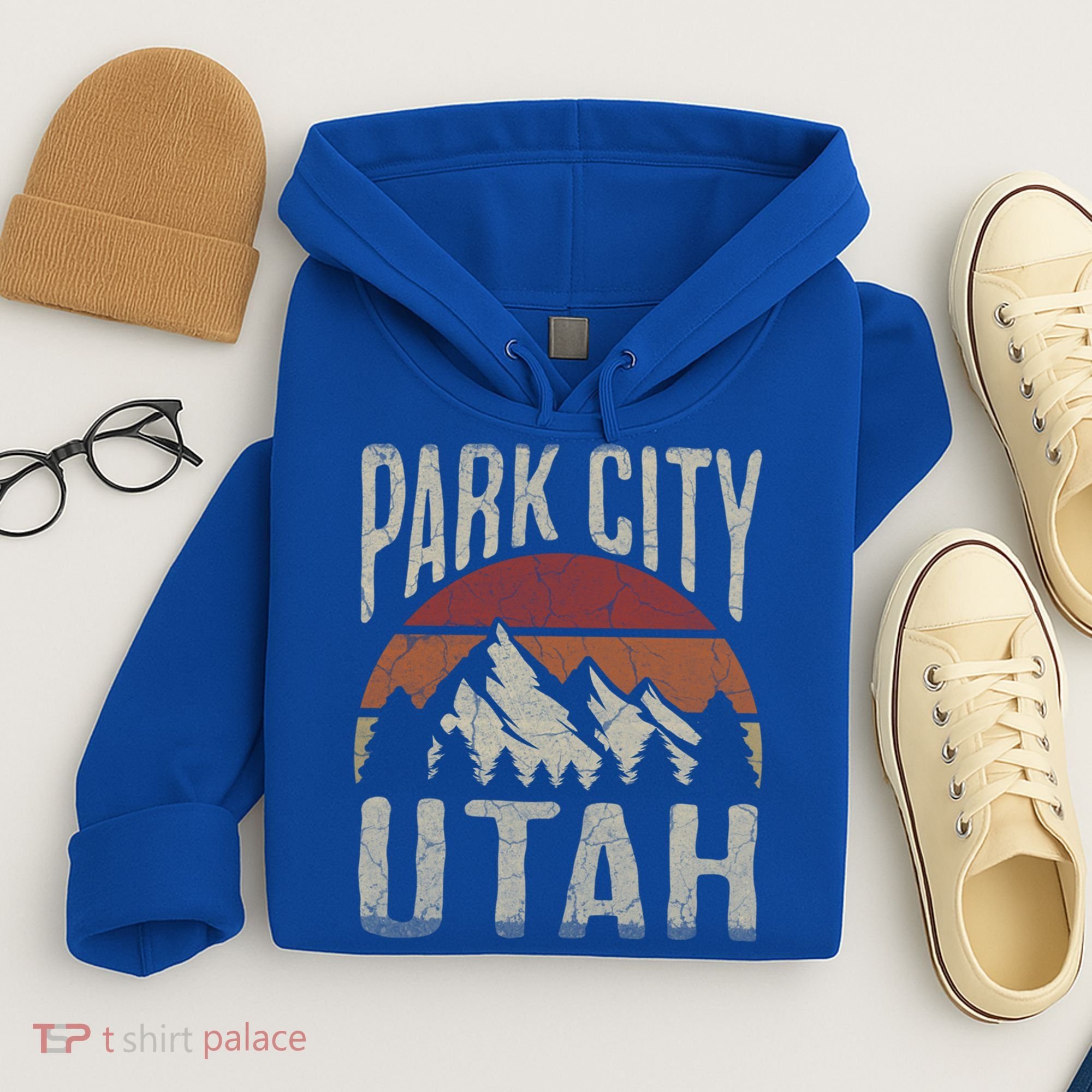 Funny Gift Park City Utah Nature Hiking Hoodie