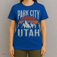 Funny Gift Park City Utah Nature Hiking T-Shirt thumb 4