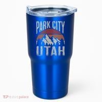 Funny Gift Park City Utah Nature Hiking Tumbler thumb 0