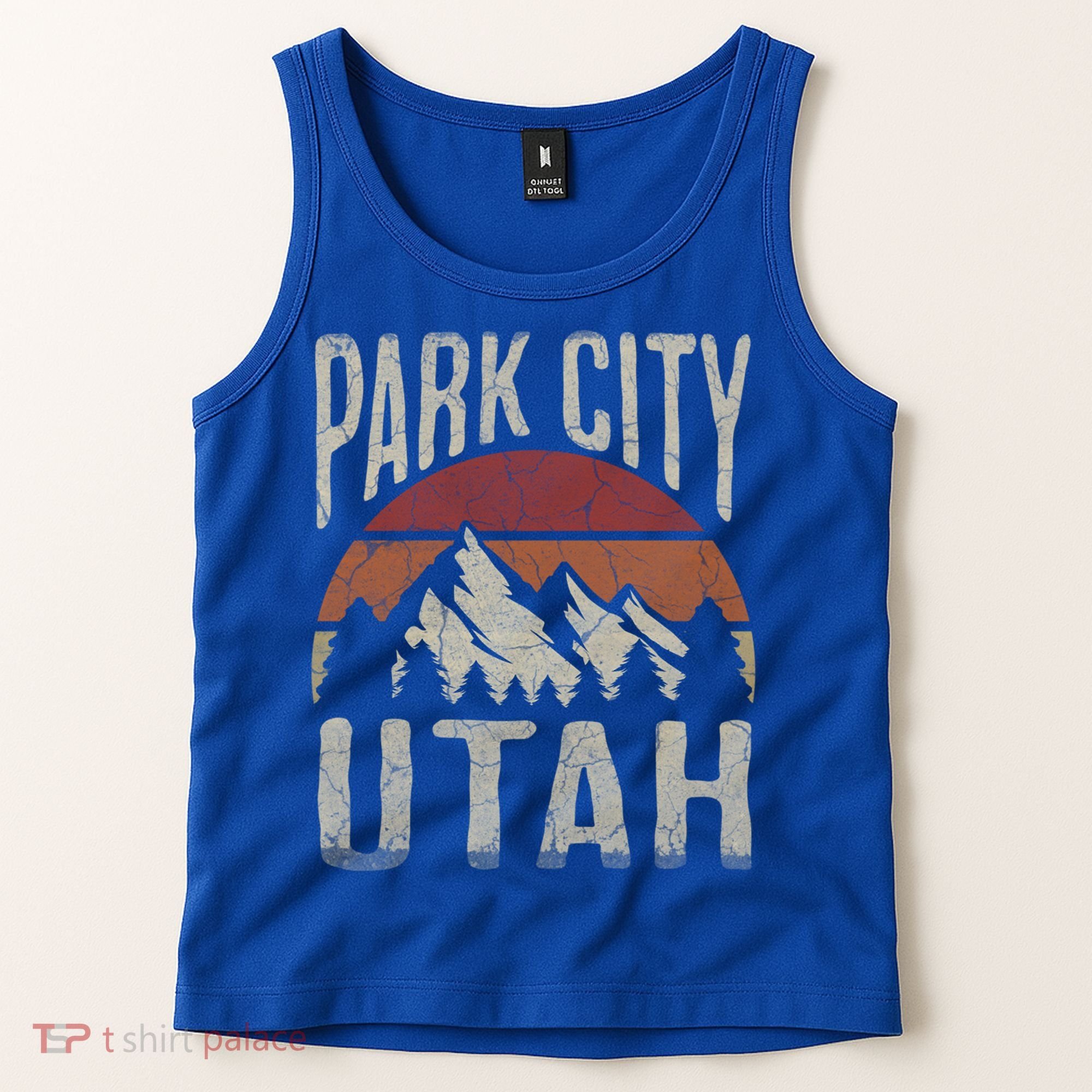Funny Gift Park City Utah Nature Hiking Tank Top