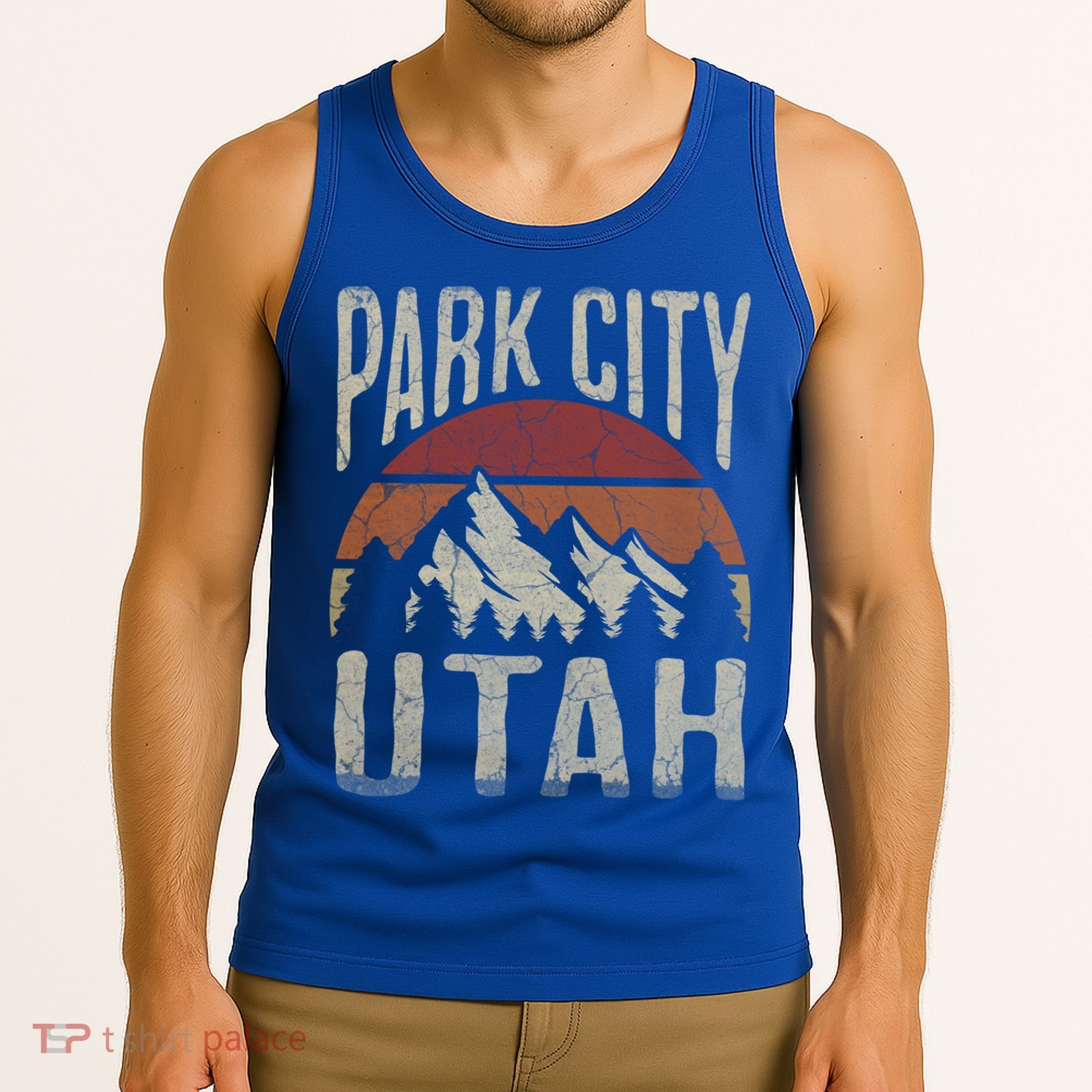 Funny Gift Park City Utah Nature Hiking Tank Top