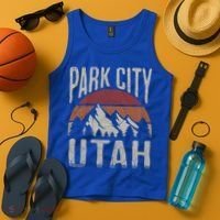 Funny Gift Park City Utah Nature Hiking Tank Top thumb 4