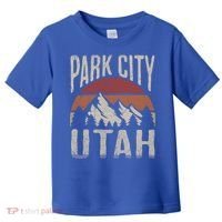 Funny Gift Park City Utah Nature Hiking Toddler T-Shirt thumb 0