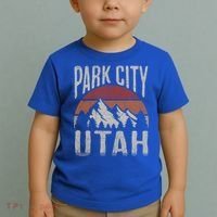 Funny Gift Park City Utah Nature Hiking Toddler T-Shirt thumb 2