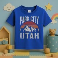 Funny Gift Park City Utah Nature Hiking Toddler T-Shirt thumb 3