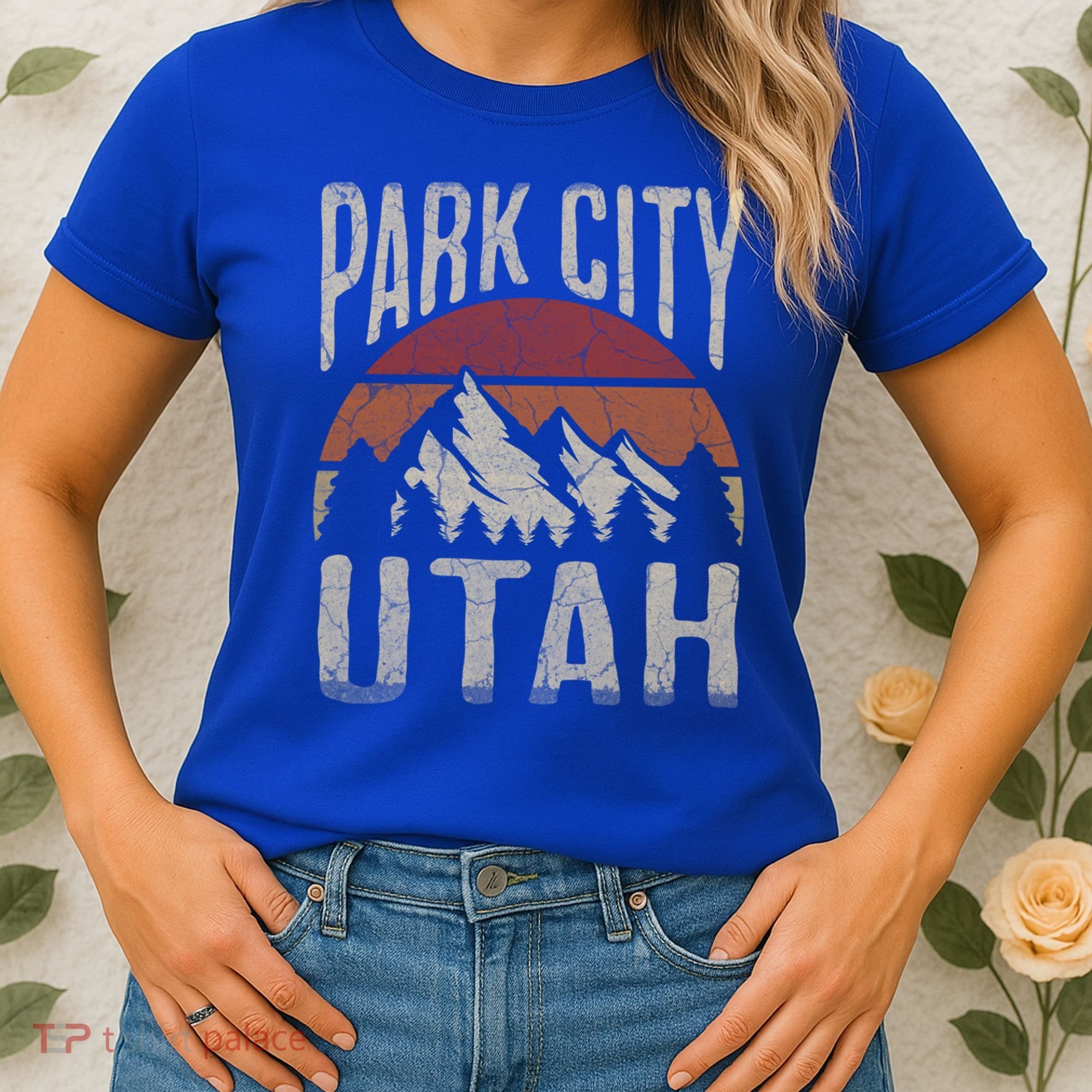 Funny Gift Park City Utah Nature Hiking Women's T-Shirt