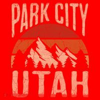 Funny Gift Park City Utah Nature Hiking Santa Hat thumb 1