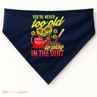 Funny Gardening Plants Gardener Gift USA-Made Doggie Bandana thumb 0