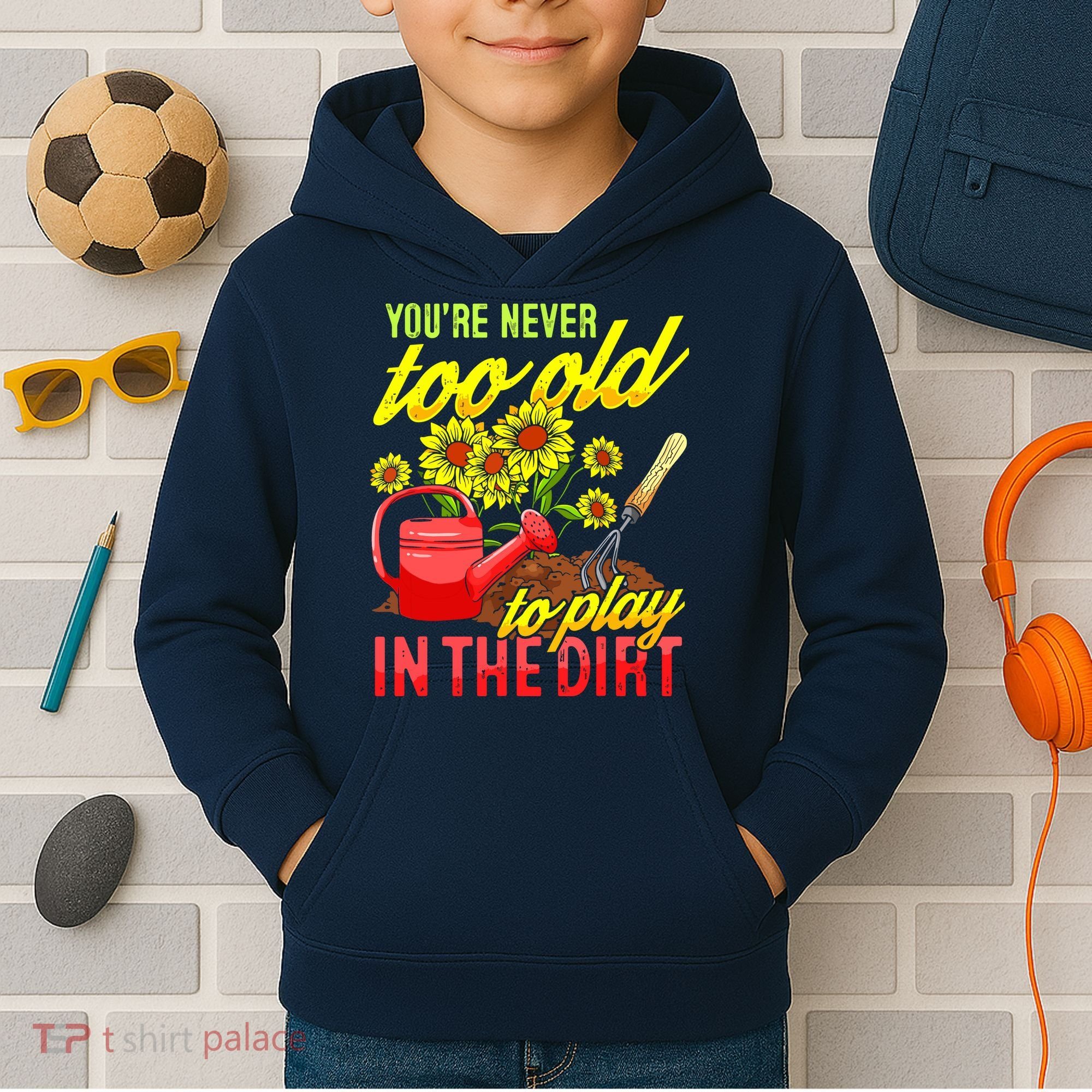 Funny Gardening Plants Gardener Gift Kids Hoodie