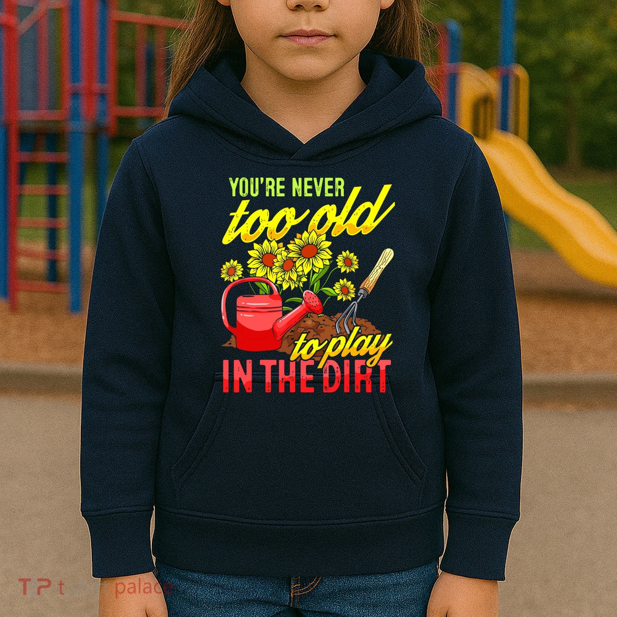 Funny Gardening Plants Gardener Gift Kids Hoodie
