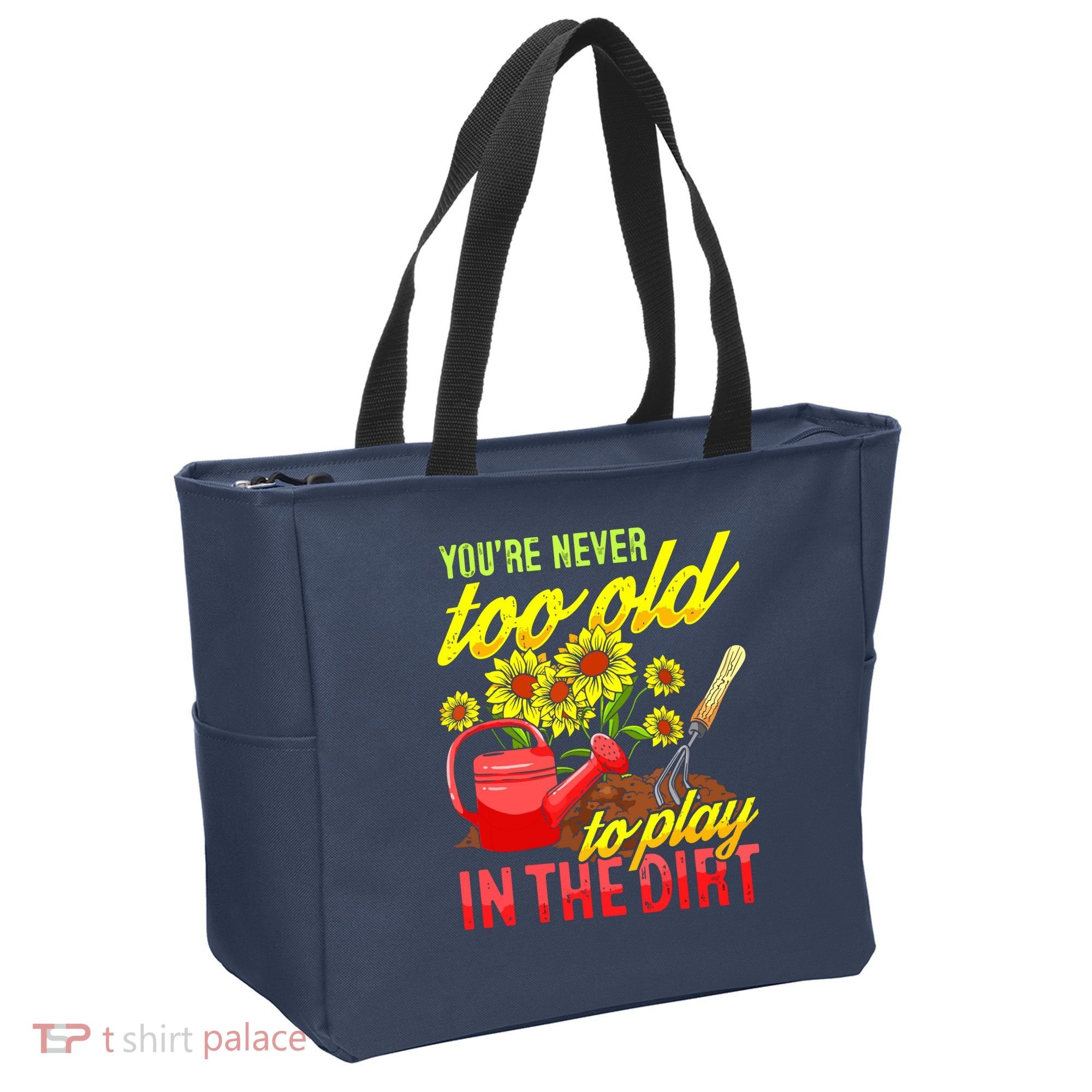 Funny Gardening Plants Gardener Gift Tote Bag