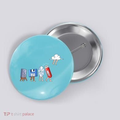 Funny Geek Programmer Nerd Developer Cute Gift Computer Engineering Funny Gift Button